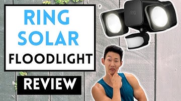 RING SOLAR FLOODLIGHT REVIEW !!