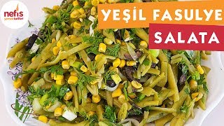 Yeşil fasulye Salatası - Salata Tarifleri - Nefis Yemek Tarifleri Resimi