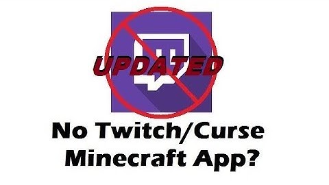 Updated - Twitch App not working to launch MC? How to avoid that :)