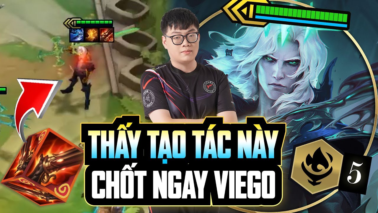 THẤY TẠO TÁC NÀY CHỐT NGAY VIEGO - CẬU 3 YBY1 PROBUILD VIEGO ĐẢO BÓNG ĐÊM EXODIA SIÊU ĐẲNG CẤP