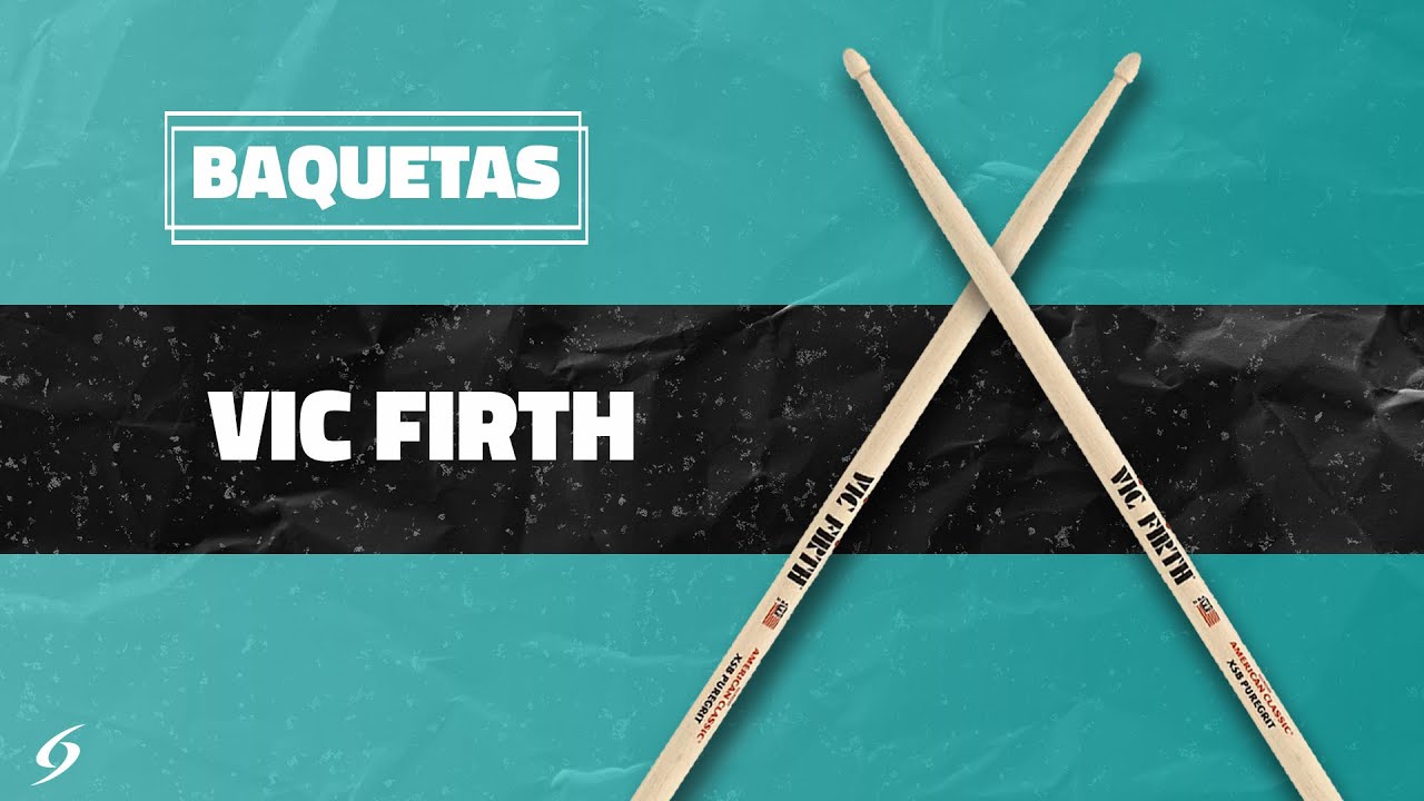 Baguettes De Batterie Vic Firth X8D - Hickory Pour Batteurs Débutants Et Confirmés