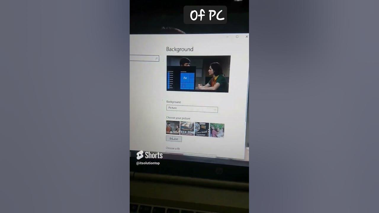 how-to-change-computer-wallpaper-youtube