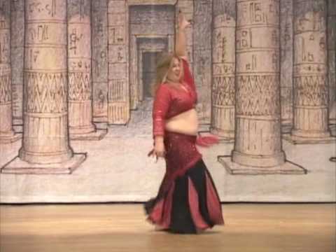 Alexia New Jersey Belly Dance Drum Solo with Finger Cymbals