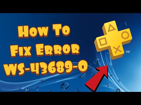 How To Fix PS4 Error Code WS-43689-0 (Easy U0026 Fast!)