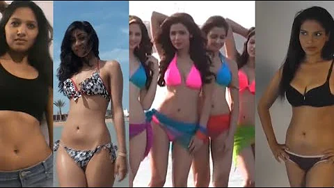 Desi Swimwear Cover Shoot | Bikini Models | Indian Girls Photoshoot |