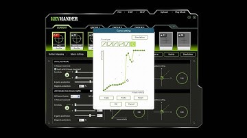 KeyMander - Adjust Curve Settings via Software