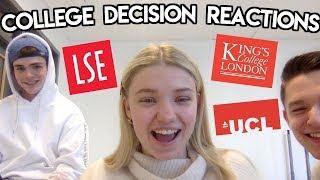 Being rejected from my dream Uni and more College Decision Reactions!