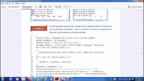 Vectores en C# video 1