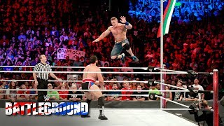 John Cena and Rusev dig deep to win one for their respective countries: WWE Battleground 2017