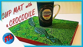 Download Lagu Making Cup Mat with a Saltwater Crocodile in it MP3
