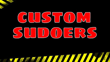 Learn to Create your own custom sudoers Entries in Linux