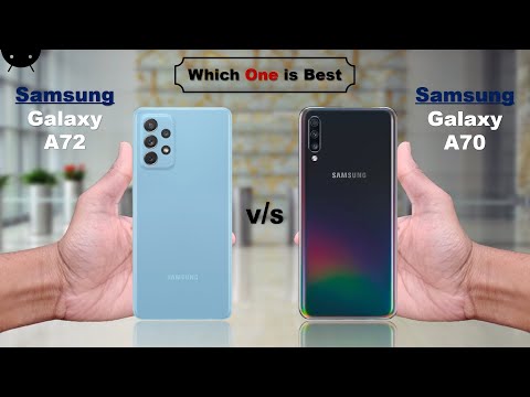 Samsung Galaxy A72 vs Samsung Galaxy A70