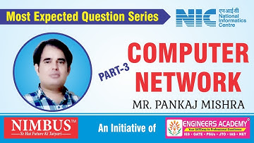NIC/NIELIT Most Expected Question Series | Computer Network - 3 | NIC Exam 2020