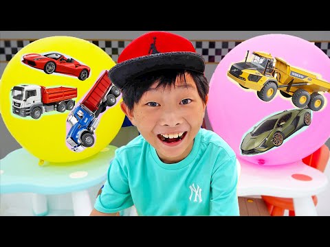 [30분] 예준이와 예성이의 자동차 장난감 놀이 가족놀이 Car Toys Play for Kids