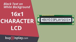 White Character 1X16 Lcd Display Module With Hd44780 Controller,White Led Backlight For Arduino