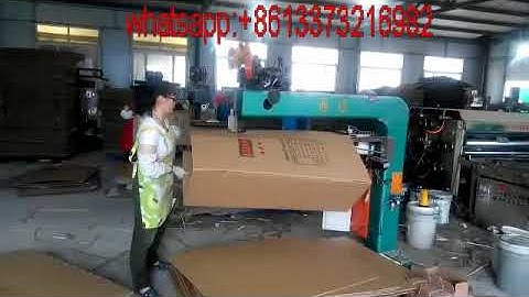 double servo motor stitching machine for corrugated carton box