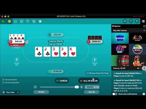 Pot Limit Omaha Hi Lo PLO8 Poker Training Video