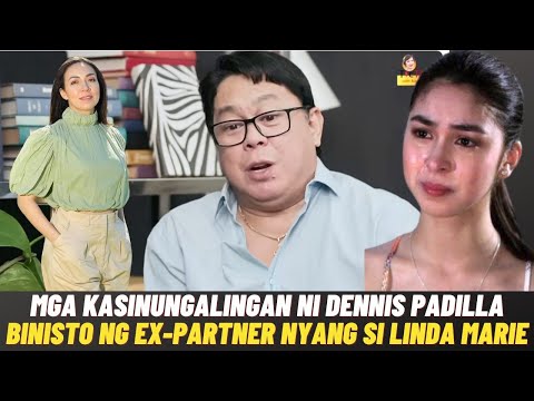 Mga KASINUNGALINGAN ni Dennis Padilla, BINULGAR ng EX LIVE IN PARTNER nyang si Linda Marie Gorton!