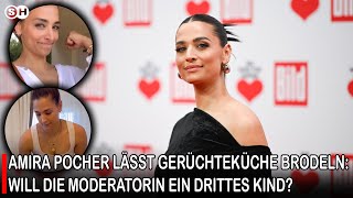 AMIRA POCHER LÄSST GERÜCHTEKÜCHE BRODELN: WILL DIE MODERATORIN EIN DRITTES KIND? | SH News German