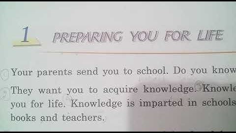 Class III - Moral Science - Preparing you for Life