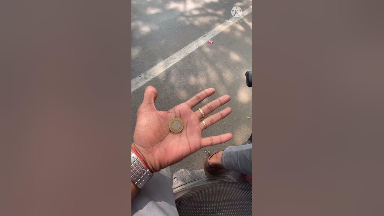 One Hand Impossible Visual Coin Vanish 😱 | My Favourite 🤩