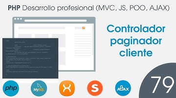 🐘 CURSO de PHP MVC POO MySQL - 79 Controlador paginador cliente