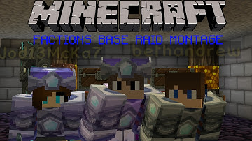 Minecraft: Faction Base Raid Time Lapse (w/ Delirious)