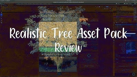 Realistic Tree Asset Pack review