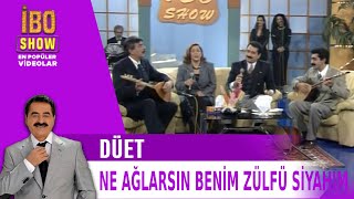 Ne Ağlarsın Benim Zülfü Siyahım - İbrahim Tatlıses & Arif Sağ & Belkıs Akkale Düet Resimi