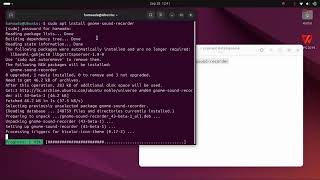 How to Install Sound Recorder on Ubuntu 24.04 LTS