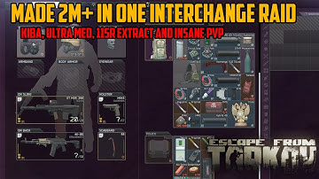 INSANE INTERCHANGE RAID leads to PMC Kills, Ledx, Tetris, Moonshine and more...
