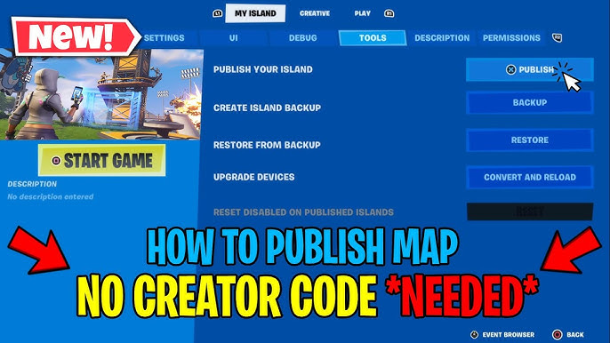 New Fortnite Discover Submission Process for Island and Maps