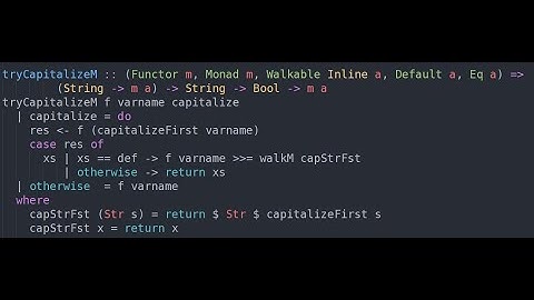 Hello World in HASKELL