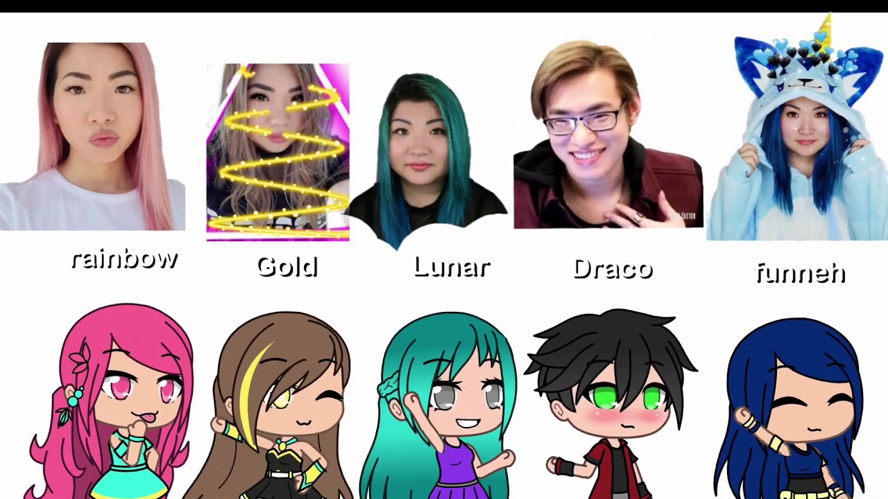 Itsfunneh Rainbow Real Face