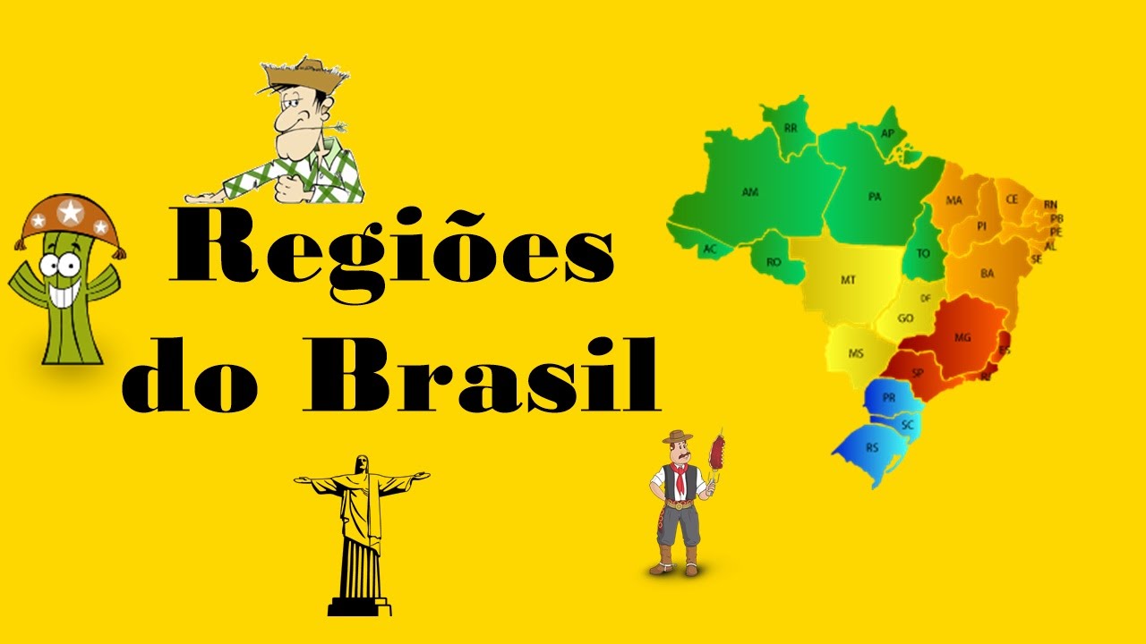 As Regiões do Brasil - Introdução - YouTube