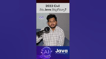 2022 Civil నేను Java నేర్చుకోవచ్చా? | Data science course in Bangalore for freshers #softwarecourses