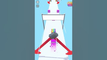 Jelly Run 2048 - All Levels iOS, Android Gameplay Walkthrough #shorts #shortsfeed