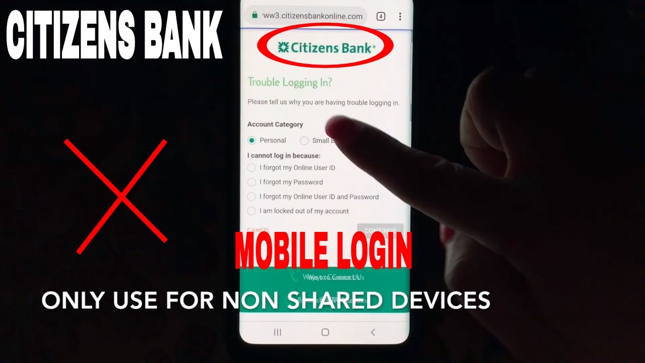 ✓ Citizens Bank Register - Login - Find Password ? - YouTube