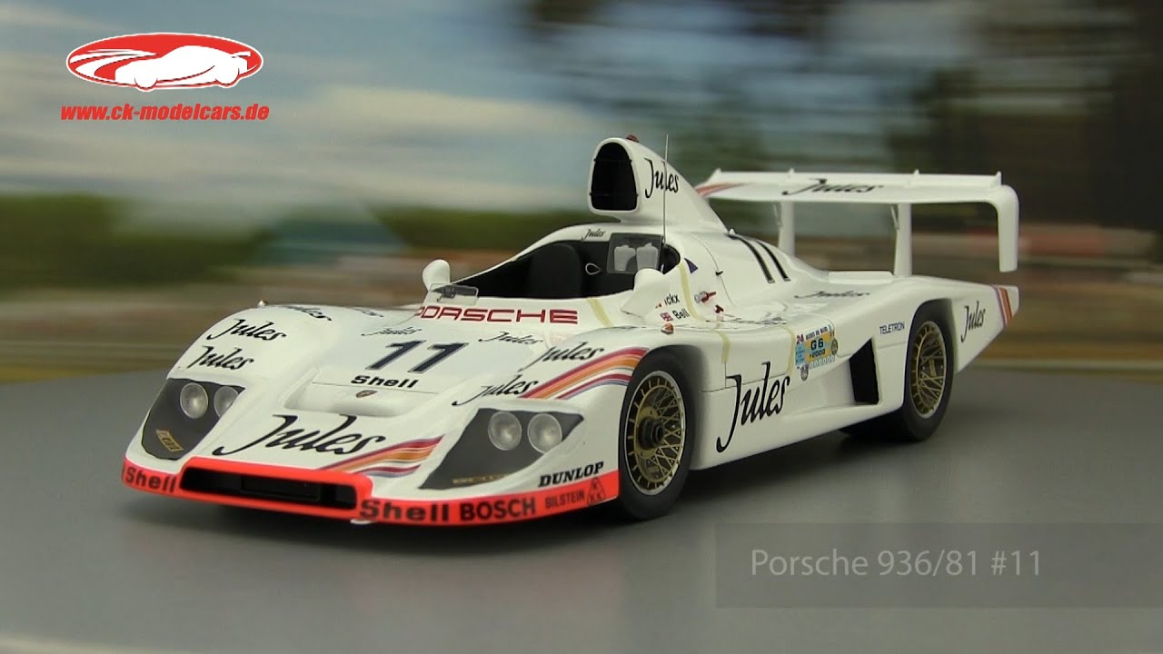 Spark 1:18 Porsche 936/81 #11 勝者 24h LeMans 1981 Ickx, Bell