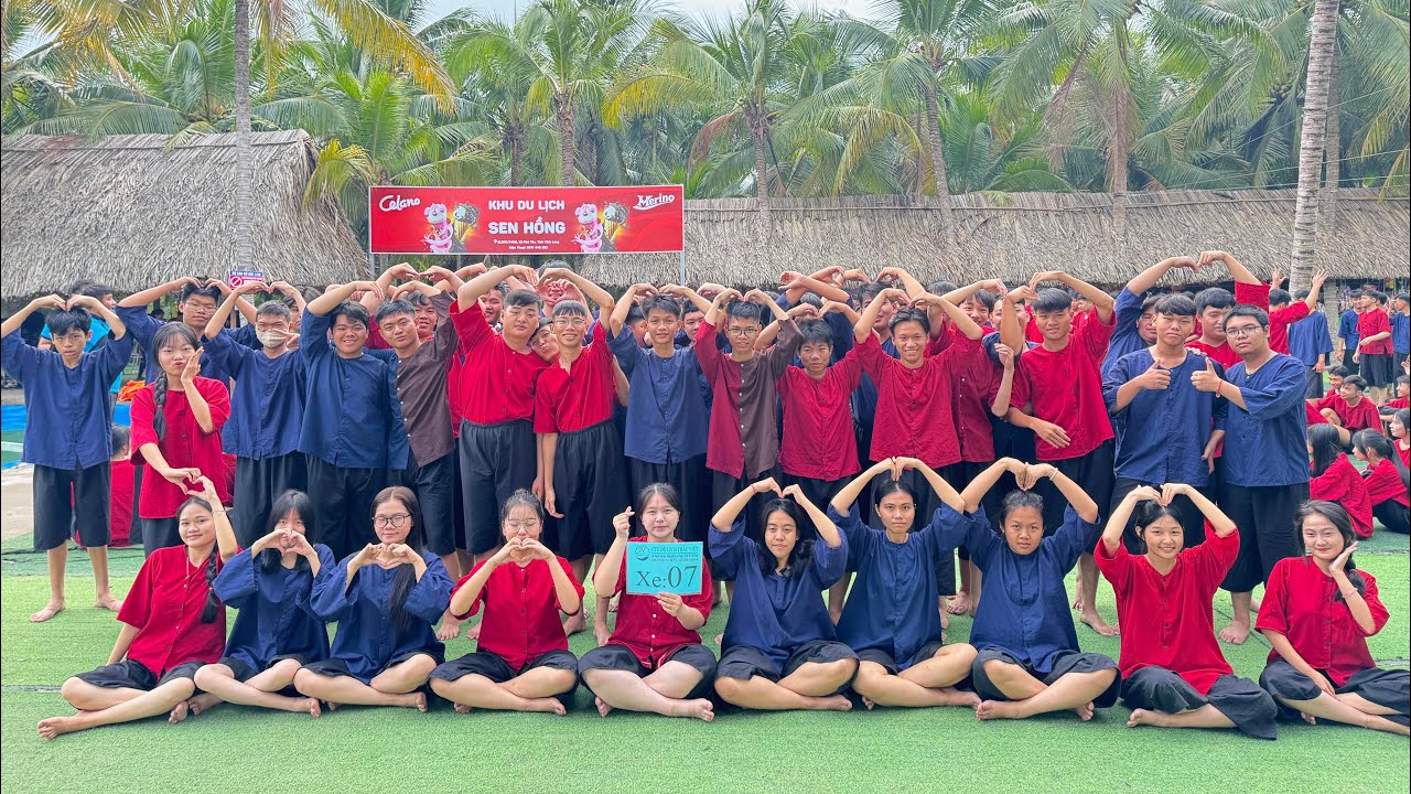 Xe 07: Trường TH - THCS - THPT Nguyễn Bỉnh Khiêm, Sen Hồng 2026