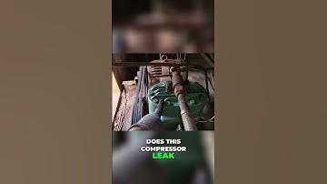 Compressor Leak Test: Silence the Noise & Seal Valves! Paradigm Cooling #shorts