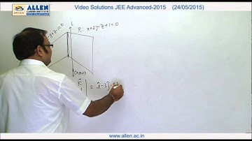 IIT-JEE Advanced 2015 Video Solution by ALLEN – Maths (Paper-1) Q. No. 51 (Paper Code-6)