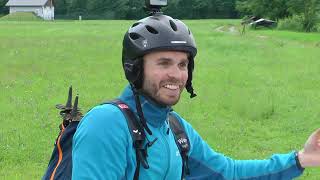 Paragliding Flug vom Eibenberg 2020 07 20