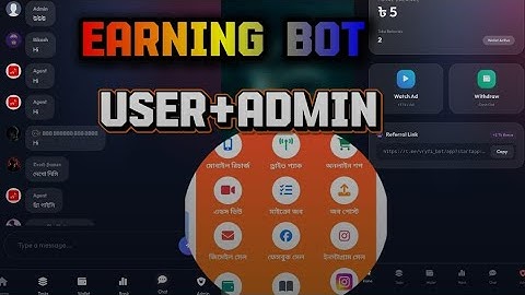 টেলিগ্রাম আর্নিং বট তৈরি সম্পূর্ণ টিউটোরিয়াল | Admin Panel সহ নিজের বট বানান | Full Setup Guide
