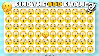 CAN YOU FIND THE EMOJY..?!🧐 FIND THE ODD EMOJI 🤩EMOJI QUIZ 🤔EMOJI CHALLENGE 😜😎