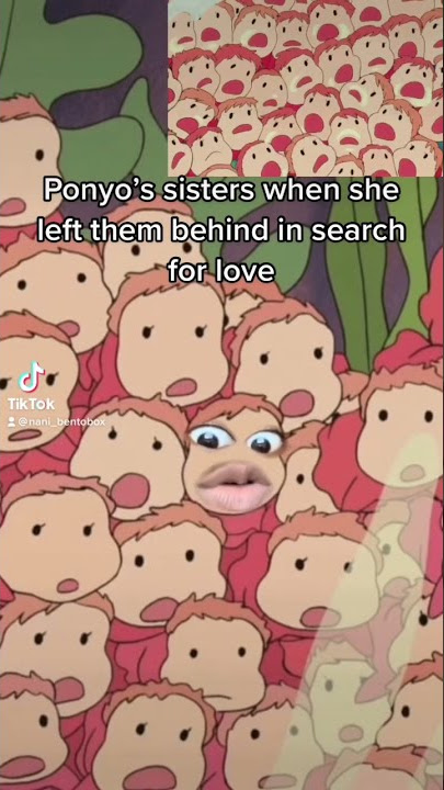 Ponyo be like💀|#studioghibli #ponyo #sosuke #anime #animetiktok #hayaomiyazaki  #howlsmovingcastle
