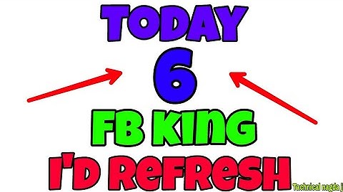 Today 6 fb king i