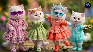 बिल्ली का डांस वीडियो Cat videos funny cat dance Videos for cats billi dance #dancingcat #cat #ai 