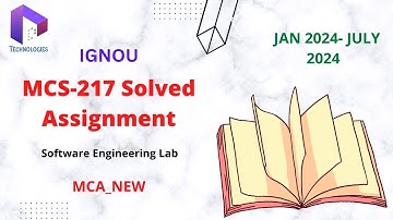 MCSL-217 Solved Assignment Jan-24/July-24 || MCA_NEW || IGNOU || Dalaltechnologies || WaveArt