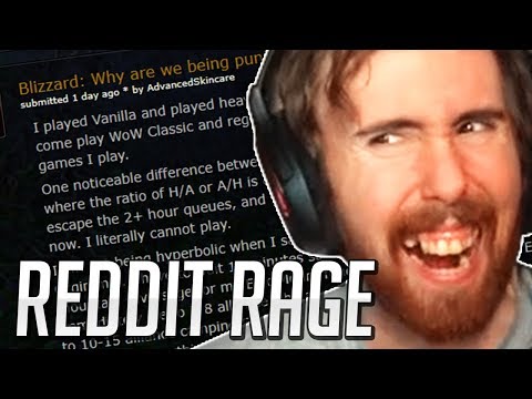 Видео: Asmongold Gets MAD Reading Classic WoW Reddit Post Regarding Faction Imbalance in Classic